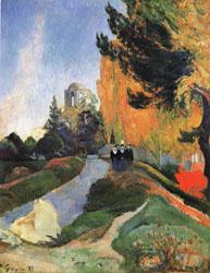 Paul Gauguin The Alysamps Spain oil painting art